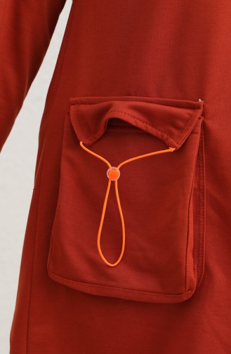 Brick Red Tracksuit 2080-03