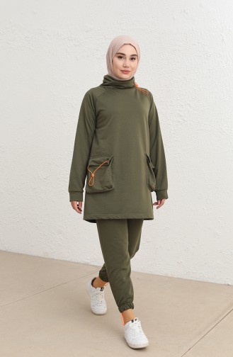 Khaki Tracksuit 2080-04