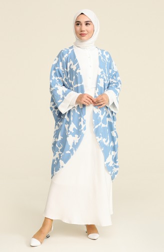Kimono Bleu clair 0025-03