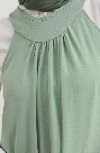 Mint Green Hijab Dress 10332-03