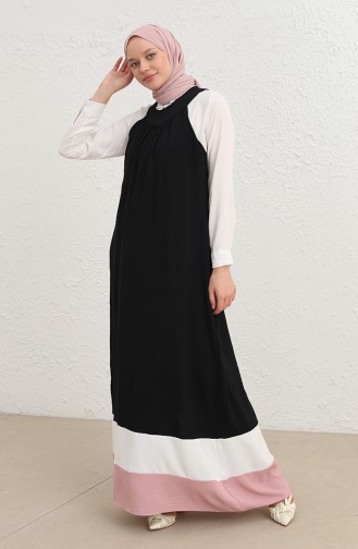 فستان أسود 10332-04