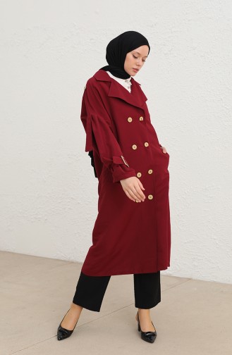 Weinrot Trench Coats Models 3789-01
