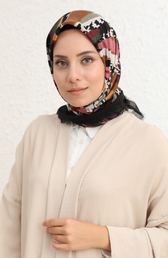 Black Scarf 13193-15