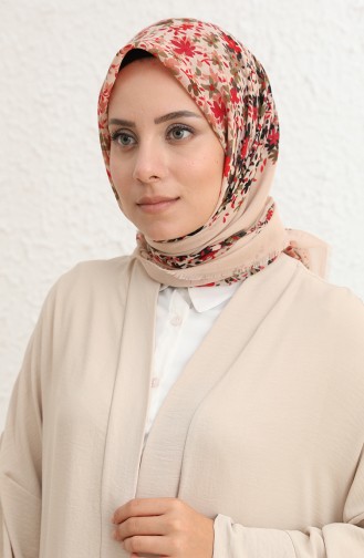 Milk Coffee Scarf 13194-15