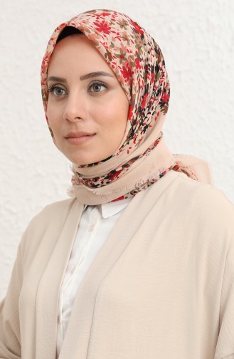 Milk Coffee Scarf 13194-15