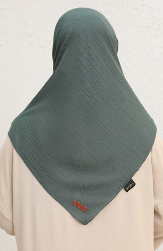 Soft Krinkıl Eşarp 13197-01 Koyu Yeşil