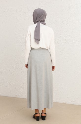 Light Gray Skirt 2265-01