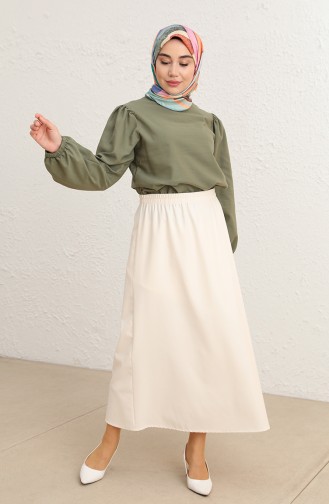 Navy Blue Skirt 102022129ETK-02