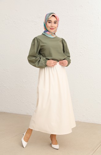 Navy Blue Skirt 102022129ETK-02