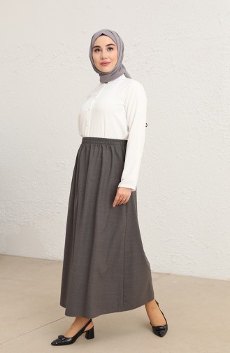 Gray Skirt 102022136ETK-01