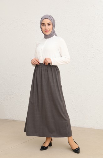 Gray Skirt 102022136ETK-01