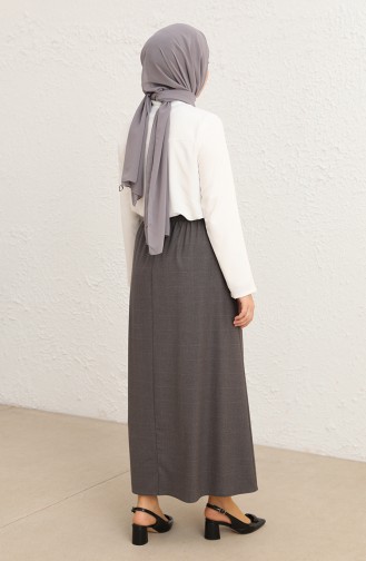 Gray Skirt 102022136ETK-01