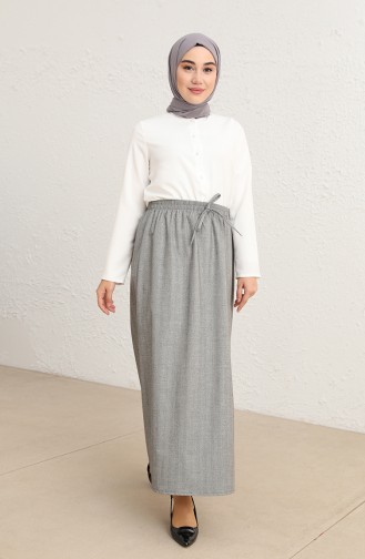 Gray Skirt 102022212ETK-01