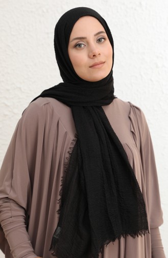 Bürümcük Şal 1087-03 Siyah