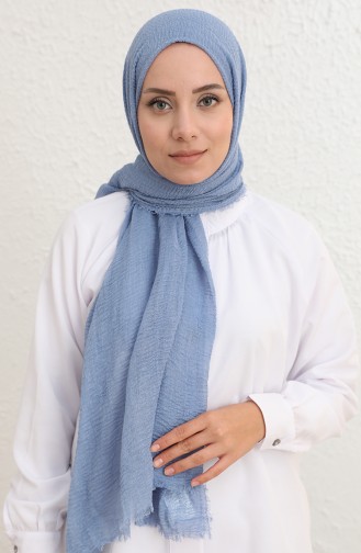 Sky Blue Shawl 1087-13