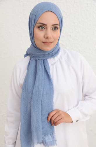 Sky Blue Shawl 1087-13