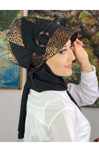 Kupferfarbe Praktischer Turban 19AGS22ŞP21-02