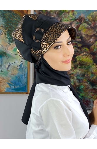 Kupferfarbe Praktischer Turban 19AGS22ŞP21-02