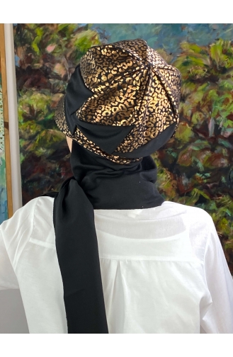 Kupferfarbe Praktischer Turban 19AGS22ŞP21-02