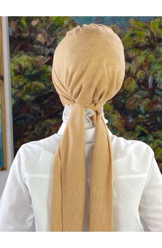 Hürrem Taşlı Bone 19AGS22ŞP31-04 Açık Sarı