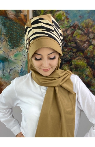 Black Ready to Wear Turban 19AGS22ŞP16-02