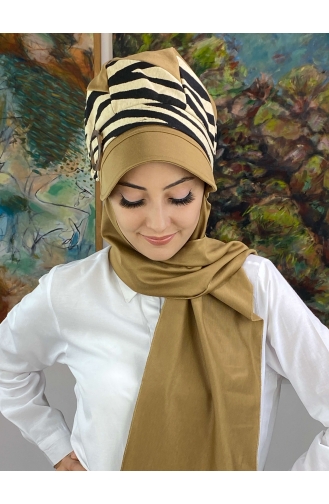 Black Ready to wear Turban 19AGS22ŞP16-02