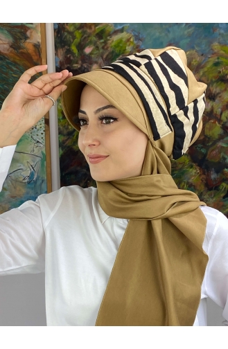 Black Ready to Wear Turban 19AGS22ŞP16-02