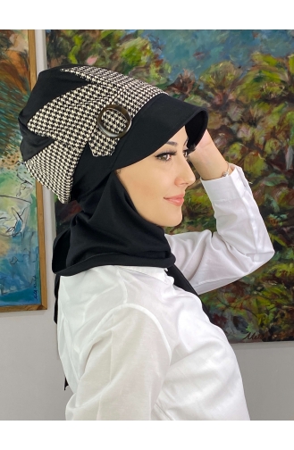 Weiß Praktischer Turban 19AGS22ŞP18-01