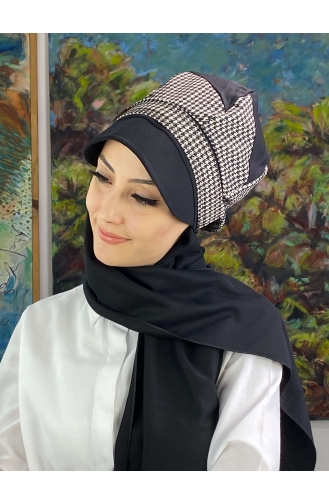 Weiß Praktischer Turban 19AGS22ŞP18-01