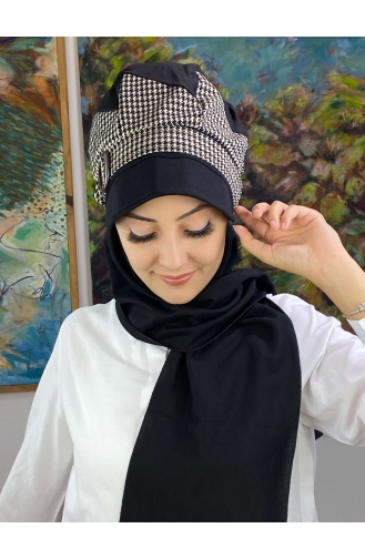 Weiß Praktischer Turban 19AGS22ŞP18-01