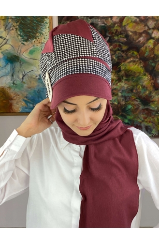 Weiß Praktischer Turban 19AGS22ŞP03-04