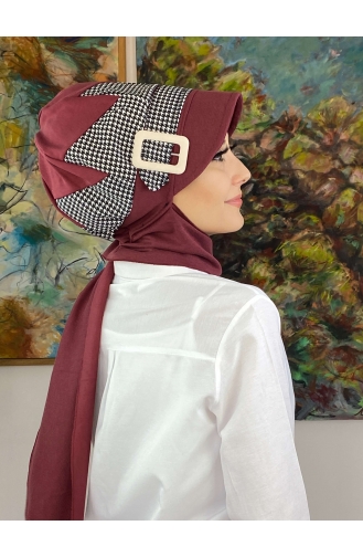 White Ready to Wear Turban 19AGS22ŞP03-04