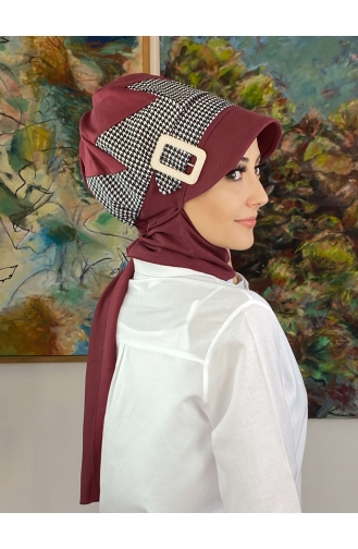 Weiß Praktischer Turban 19AGS22ŞP03-04