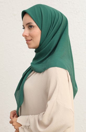 Soft Krinkıl Eşarp 13197-25 Çimen Yeşili