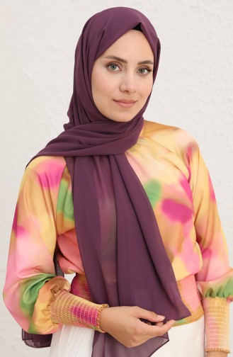 Plum Shawl 1094-12
