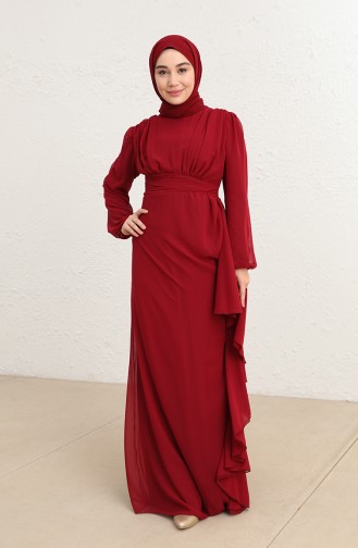 Habillé Hijab Bordeaux 5718-05