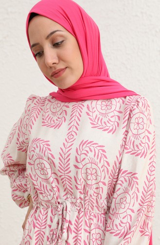 Pink Hijab Dress 0127-01