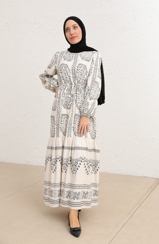 Black Hijab Dress 0127-02