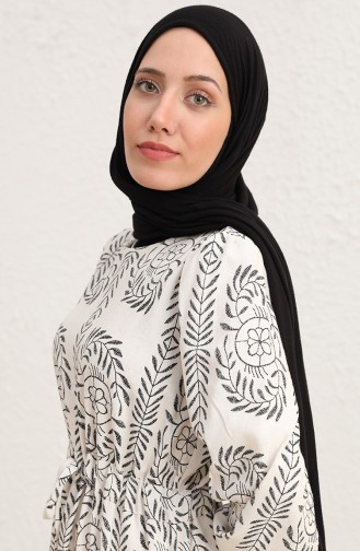 Robe Hijab Noir 0127-02