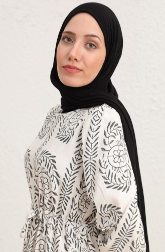 Black İslamitische Jurk 0127-02