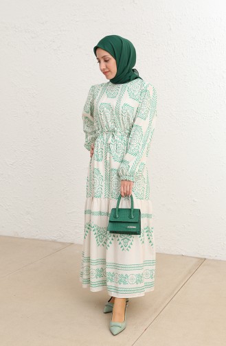 Robe Hijab Vert 0127-03