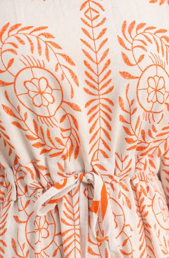 فستان برتقالي 0127-05