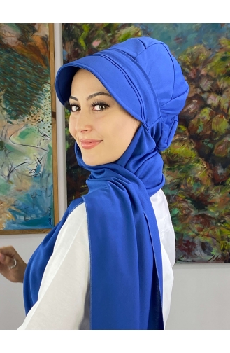 Turban Pret-a-Porter Blue roi 19AGS22ŞP25-05