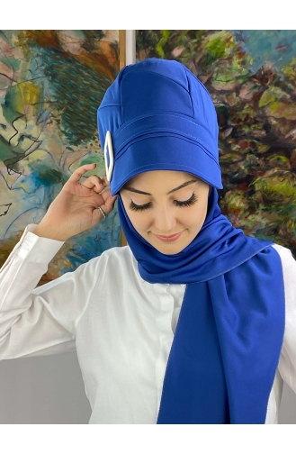 Turban Pret-a-Porter Blue roi 19AGS22ŞP25-05