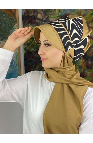Black Ready to Wear Turban 19AGS22ŞP08-02