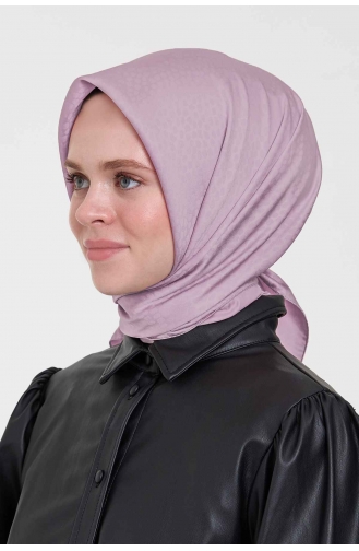 Ipeksi Twill Benek Desen Eşarp 000012-08 Mürdüm