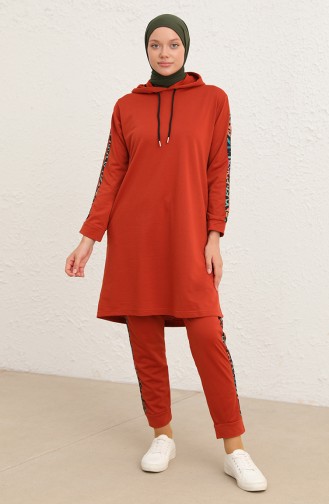 Brick Red Tracksuit 2050-04