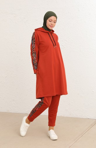 Brick Red Tracksuit 2050-04