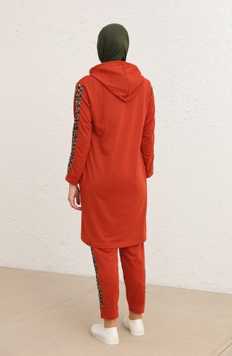 Brick Red Tracksuit 2050-04