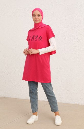 Fuchsia T-Shirts 8133-04